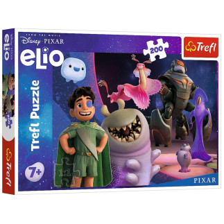 Puzzle 200 - elio w odległej galaktyce - disney elio trefl 13332