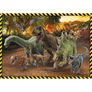 Puzzle Dinozaury z Parku Jurajskiego Jurassic World 13287 - EAN: 5900511132878
