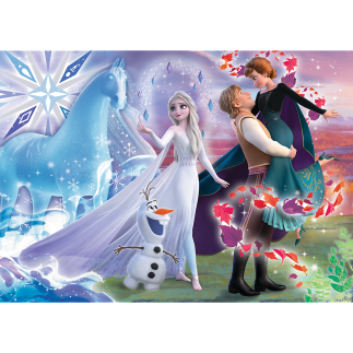 Puzzle - Magiczny Świat Sióstr Disney Frozen Trefl 13265, EAN: 5900511132656