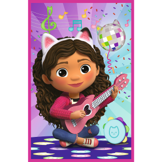 Puzzle 3x50 Gabby i kotki z Gabbys Dollhouse Trefl EAN: 5900511348767