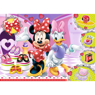Puzzle 100 el. Minnie z Błyskotkami Trefl EAN: 5900511148206