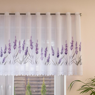 Łąka lawendowa zazdrostka żakardowa 361930, wysokość 70cm, kolor 001