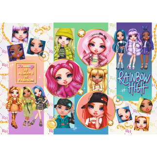 Puzzle 200 elementów - Przyjaźń Rainbow High, Trefl 13289, EAN: 5900511132892