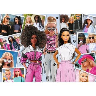 Puzzle Barbie Trefl 200 - Magiczny Świat Księżniczek, EAN: 5900511133011