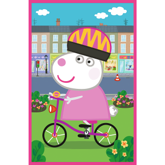 Puzzle - 3x50 - siła przyjaźni świnka peppa trefl 34877