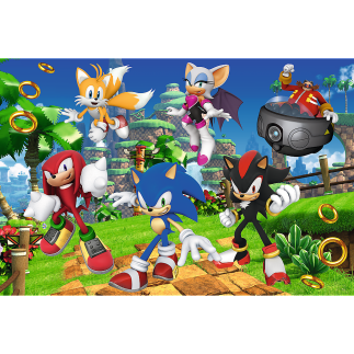 Puzzle Sonic i Przyjaciele Trefl 15421 | EAN: 5900511154214