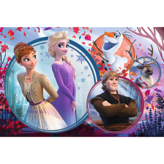 Puzzle "Siostrzana Przygoda" Disney Frozen Trefl EAN: 5900511153743