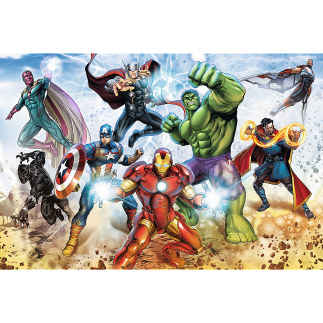 Puzzle "Gotowi by ratować świat - Disney Marvel The Avengers" EAN: 5900511153682