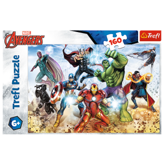 Puzzle - 160 - gotowi by ratować świat - disney marvel the avengers 15368