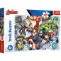 Puzzle 100 - Sławni Avengers - Disney Marvel The Avengers, EAN: 5900511164541