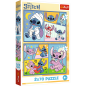 Puzzle 2x70 Lilo i Stitch - Nie ma nudy, Trefl 34444, EAN: 5900511344448