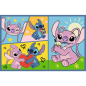 Puzzle 2x70 Lilo i Stitch - Nie ma nudy, Trefl 34444, EAN: 5900511344448
