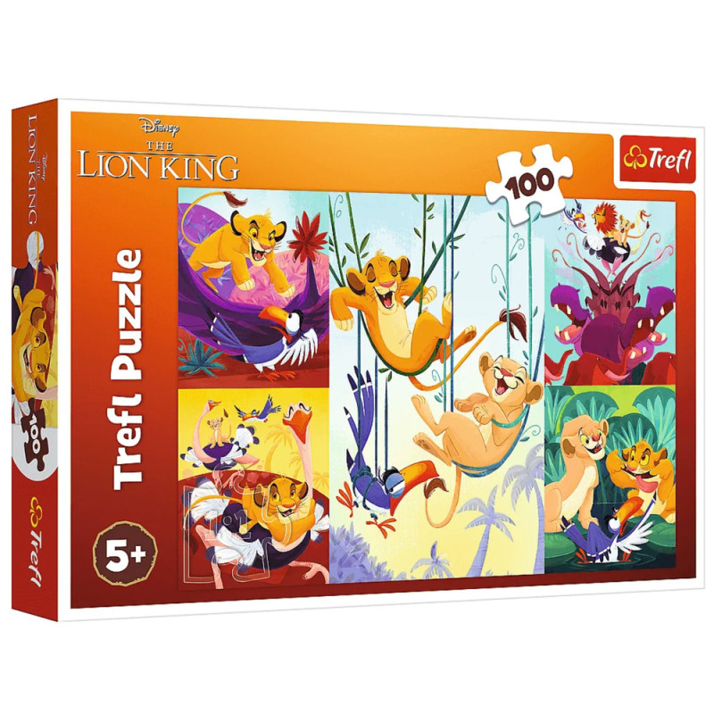 Puzzle "Dzielny Król Lew" - Disney Lion King, Trefl 16478, EAN: 5900511164787 Puzzle "Dzielny Król Lew" - Disney Lion King, Trefl 16478, EAN: 5900511164787