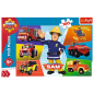 Puzzle 100 - Pojazdy Strażaka Sama - Prism A&D Fireman Sam EAN: 5900511163544
