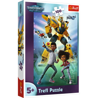 Puzzle - "100" - drużyna transformers 16457