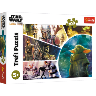 Puzzle - "100" - baby yoda trefl 16413