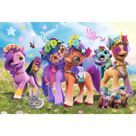 Puzzle "Zabawne Kucyki My Little Pony" - Trefl 16463, EAN: 5900511164633