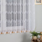 Firanka żakardowa pasowa 160cm 001 biały EAN: 5906450926646