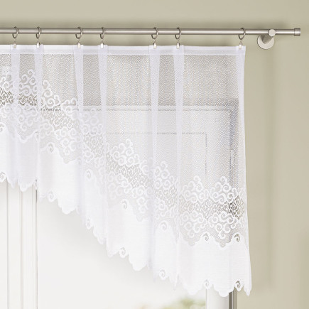 Firanka żakardowa Modesta 250x80cm Biała EAN: 5906450930551