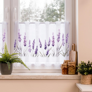Łąka lawendowa zazdrostka żakardowa 361930, wysokość 50cm, kolor 001