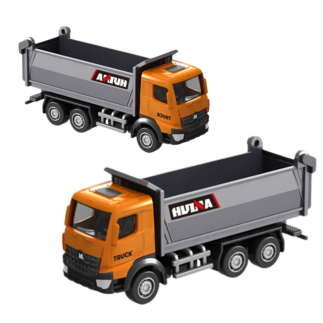 Wywrotka Metalowa Huina Model Kolekcjonerski Pomarańczowa EAN: 5905991050797