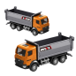 Wywrotka Metalowa Huina Model Kolekcjonerski Pomarańczowa EAN: 5905991050797