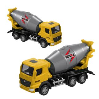 Betoniarka metalowa model kolekcjonerski Huina żółta EAN: 5905991050841