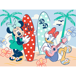 Puzzle 30 - Kolorowa Minnie - Disney Minnie Tref, EAN: 5900511183023