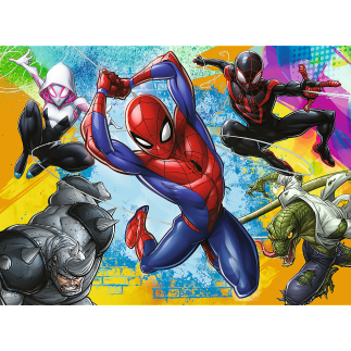 Puzzle Spider-Man Kolory 30 - Disney Marvel Spiderman Trefl 18307 EAN: 5900511183078