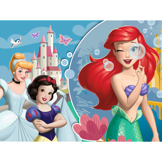 Puzzle Disney Princess - Piękny Dzień Księżniczek Trefl 18308, EAN: 5900511183085