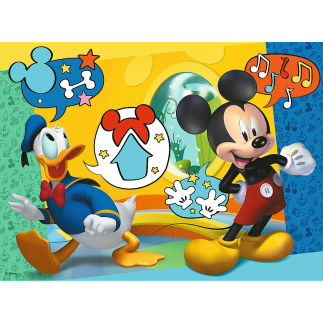 Puzzle "Myszka Miki i Wesoły Domek" Trefl 18289 - EAN: 5900511182897