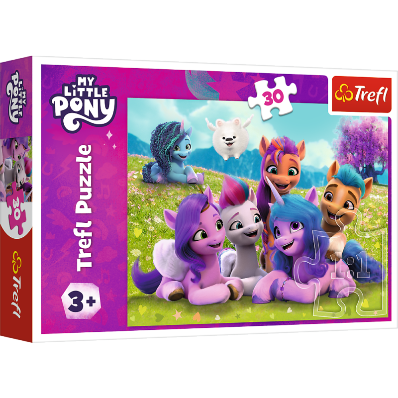 Puzzle "My Little Pony - Przyjacielskie Koniki" Trefl 18299, EAN: 5900511182996