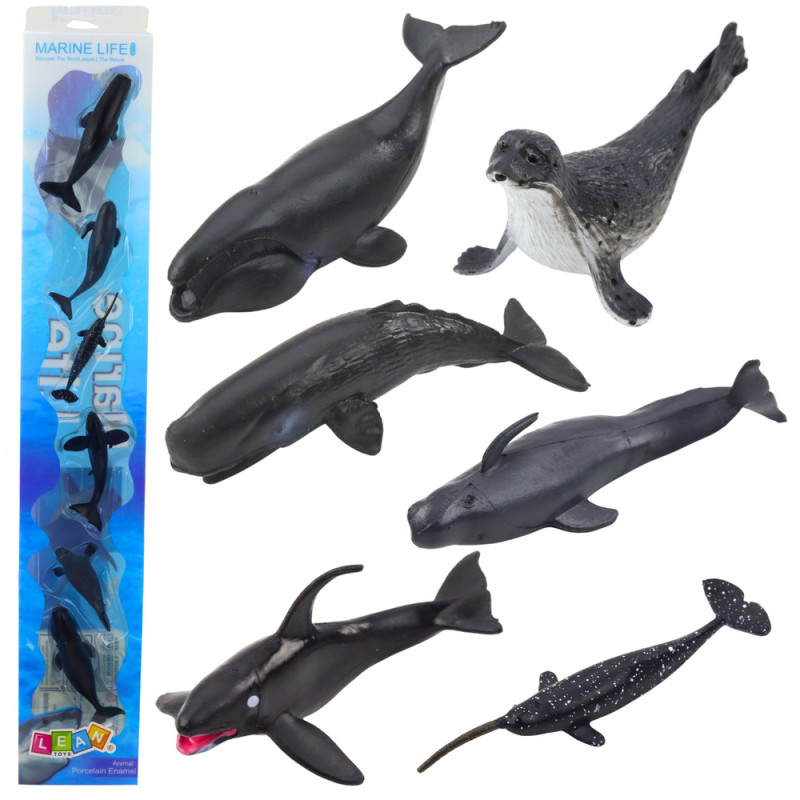 Zestaw Mini Figurek Morskich - Ssaki: Orka, Delfin (6 szt.) EAN: 5905991070641 Zestaw Mini Figurek Morskich - Ssaki: Orka, Delfin (6 szt.) EAN: 5905991070641