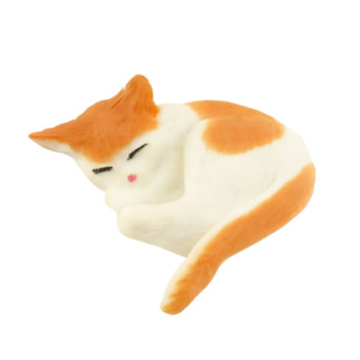 Zestaw mini figurki rasy kotów koty miska do karmienia 4-6cm 7szt