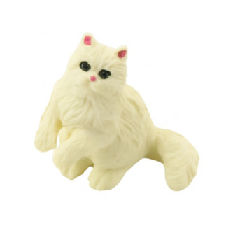 Zestaw mini figurki rasy kotów koty miska do karmienia 4-6cm 7szt