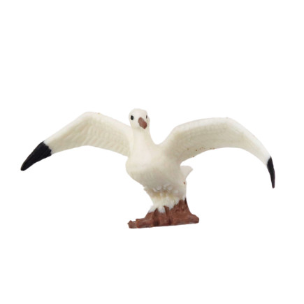 Zestaw mini figurek zwierząt morskich - mewa, rekin, 6 szt. EAN: 5905991070702