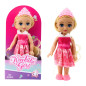 Mini laleczka Księżniczka z Koroną i Sukienką 17cm Mix - EAN: 5905991056485