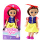 Mini laleczka Księżniczka z Koroną i Sukienką 17cm Mix - EAN: 5905991056485
