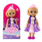 Mini laleczka Księżniczka z Koroną i Sukienką 17cm Mix - EAN: 5905991056485