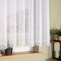 Firanka żakardowa pasowa 140cm biały 001 EAN: 5906450021075