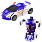 Auto Robot 2w1 Samochód Sportowy Policyjny Napęd Mix EAN: 5905991053774
