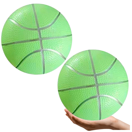 Piłka plażowa gumowa pastelowa lekka zielona 20cm
