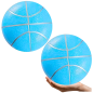 Piłka plażowa gumowa pastelowa niebieska 20cm - EAN: 5905991048930