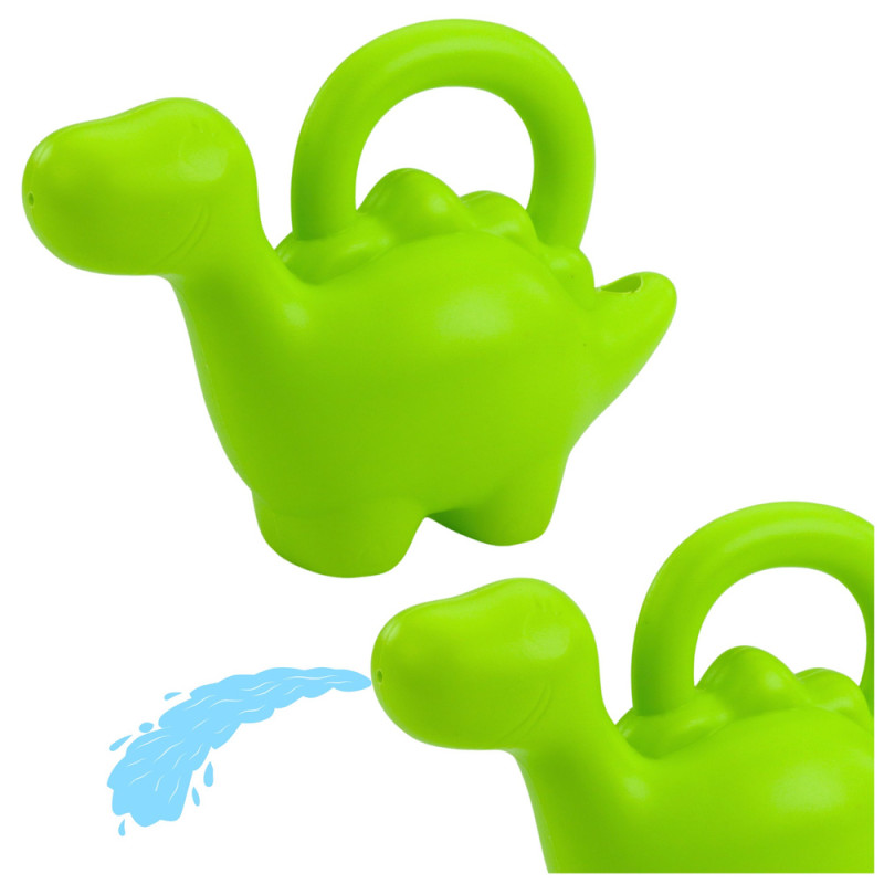 Mała konewka plastikowa dla dzieci dinozaur zielona EAN: 5905991070498