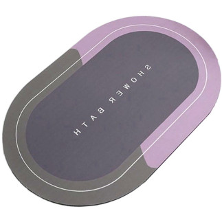 Ag946b mata łazienkowa szybkoschnąca      purple