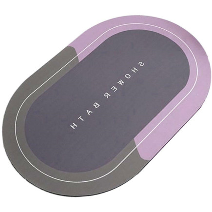Ag946b mata łazienkowa szybkoschnąca      purple