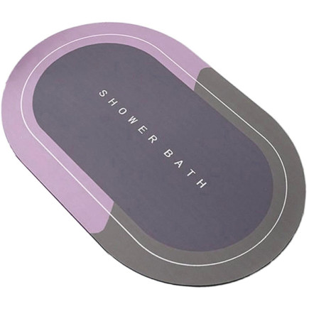 Mata łazienkowa szybkoschnąca Purple Ag946b EAN: 5907621837310
