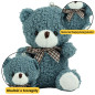 Miś Pluszowy Brelok Zawieszka Ozdoba Granatowy 8cm EAN: 5905991048497