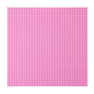 Płyta plansza konstrukcyjna do klocków budowania różowa 25,5x25,5 cm EAN: 5905991071570