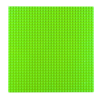 "Płyta konstrukcyjna do klocków budowania jasnozielona 25,5x25,5 cm EAN: 5905991071594"